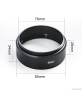 F-theta Lens Adjust Mount for Thread M85 M79 Opex Lens F-theta Lens Adjust Mount for Thread M85 M79 Opex Lens